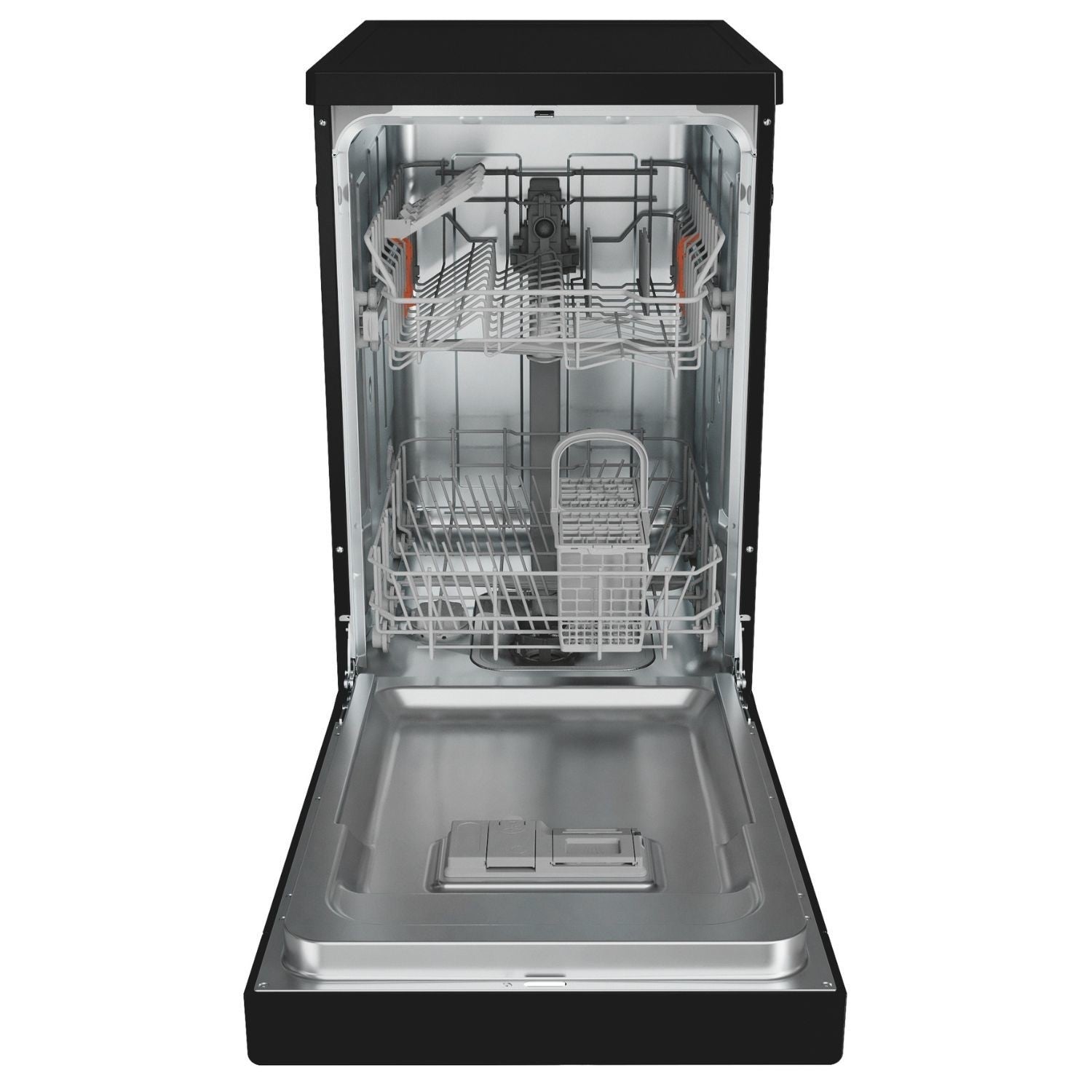 Hotpoint HP2FE10CS90BUK Freestanding Slimline Dishwasher 10 Place Setting Black