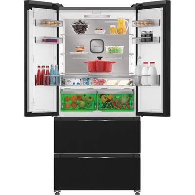 Hotpoint HPG2 6513 XK5E Dual No Frost 510L American Fridge Freezer with VitalCare Inox HPG26513XK5E