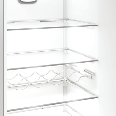 Hotpoint HPK 26403W XP5UK Freestanding Dual No Frost 70/30 Fridge Freezer with Even Flow Brushed Steel HPK26403WXP5UK