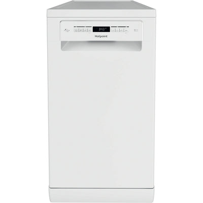 Hotpoint HSFO3T223WUKN Freestanding Slimline Dishwasher 10 Place Setting White