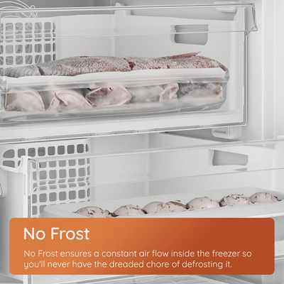 Hotpoint HTSD18F013H1 Integrated No Frost Tall Freezer with Active Fresh