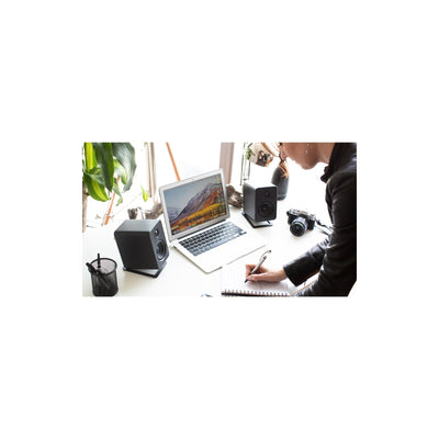 Kanto YU2 Powered Desktop Speakers Matte Black