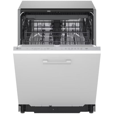 LG DB273TX QuadWash WiFi Connected Full Size Integrated Dishwasher 14 Place Settings