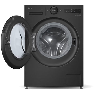 LG F4X7011TBB TurboWash360 11kg 1400 Spin AI Direct Drive Freestanding Washing Machine Black