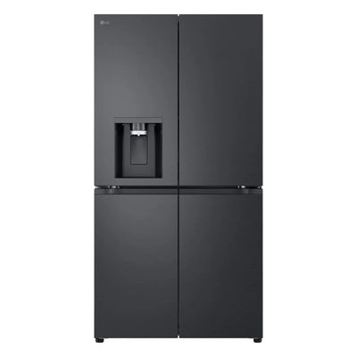LG GMF960EV4E 646L NatureFRESH Plumbed American Style Fridge Freezer Black - E Rated