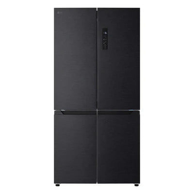 LG GMM42ABBEH 191cm 600L American Style Fridge Freezer in Matte Black - E Rated