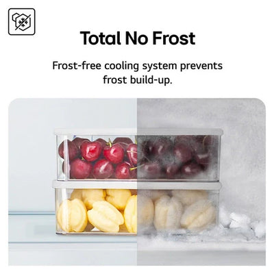 LG GMM42ABBEH 191cm 600L American Style Fridge Freezer in Matte Black - E Rated