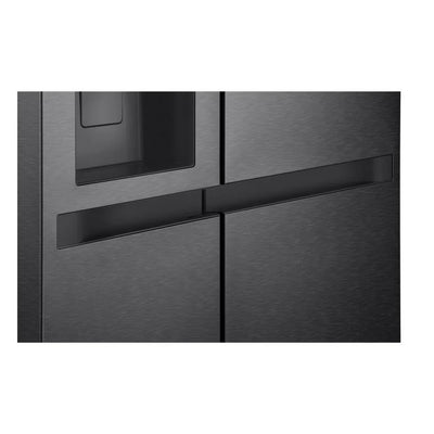 LG GSLC40EPPE 638L NatureFRESH Plumbed American Fridge Freezer Black