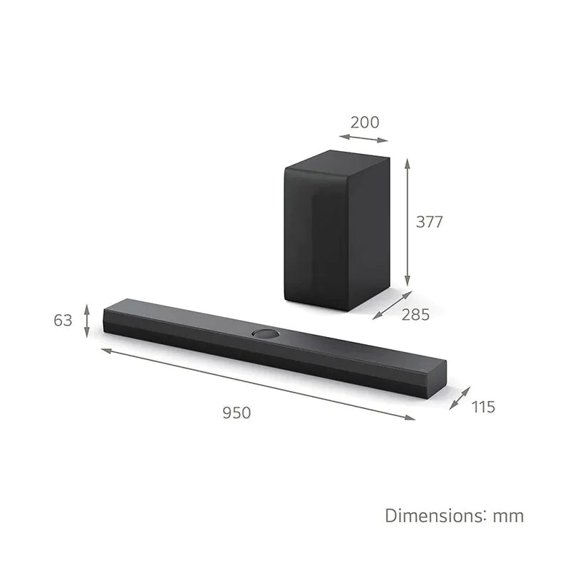 LG OLED55G56LS 55 Inch OLED evo AI G5 4K UHD HDR Smart TV with LG US70TY 3.1.1ch Soundbar Bundle