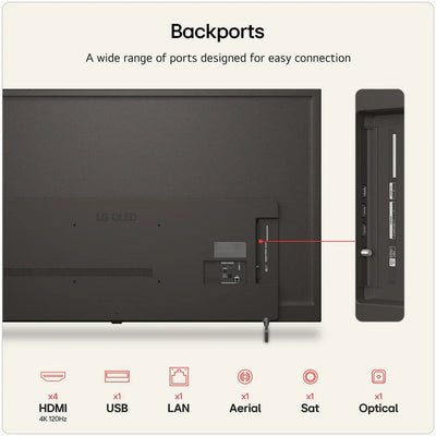 LG OLED65B6ELC 65 Inch OLED AI B6 4K Ultra HD HDR Smart TV 2026
