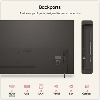 LG OLED77B6ELC 77 Inch OLED AI B6 4K Ultra HD HDR Smart TV 2026