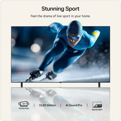 LG OLED83B6ELB 83 Inch OLED 4K Ultra HD HDR Smart AI TV 2026