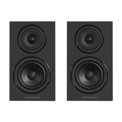 Marantz Melody X M-CR612 HiFi Music System with Wharfedale Diamond 12.1i Bookshelf Speakers Pair - Black