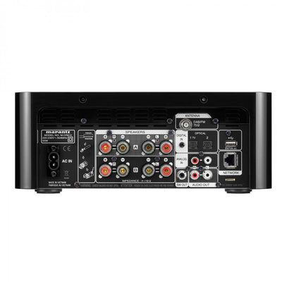 Marantz Melody X M-CR612 HiFi Music System with Wharfedale Diamond 12.1i Bookshelf Speakers Pair - Black