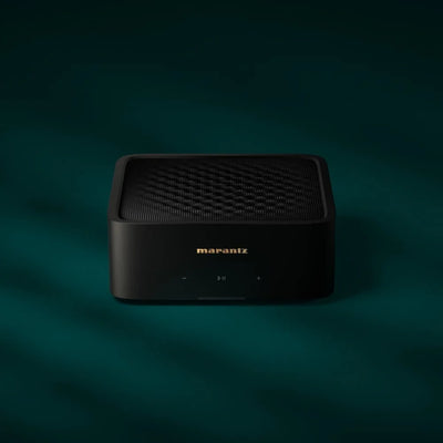 Marantz MODEL M1 2.1 Channel Streaming Amplifier with Bowers & Wilkins 607 S3 Bookshelf Speakers HiFi Package Black