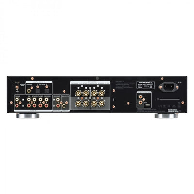 Marantz PM6007 Integrated Amplifier with Klipsch RP-600M II Bookshelf Speakers Pair Black HiFi Package