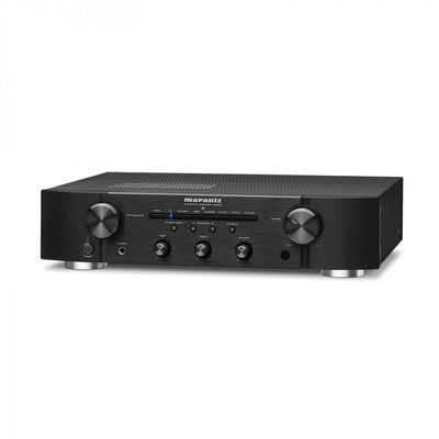 Marantz PM6007 Integrated Amplifier with Wharfedale Diamond 12.1i Bookshelf Speakers Pair Black HiFi Package