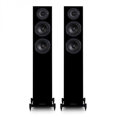 Marantz PM6007 Integrated Amplifier with Wharfedale Diamond 12.3 Floorstanding Speakers Pair Black HiFi Package