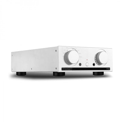 Mission 778X Integrated Amplifier Silver with Monitor Audio Bronze 50 7G Bookshelf Speakers White Pair HiFi Package