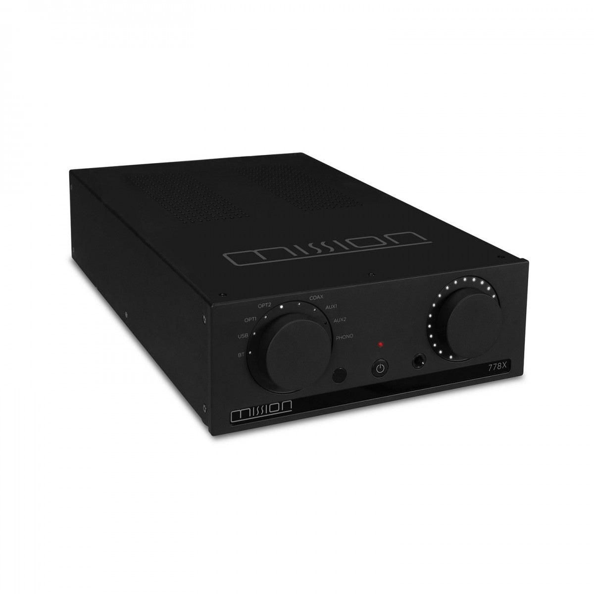 Mission 778X Stereo Amplifier with 778S Streamer Bundle - Black