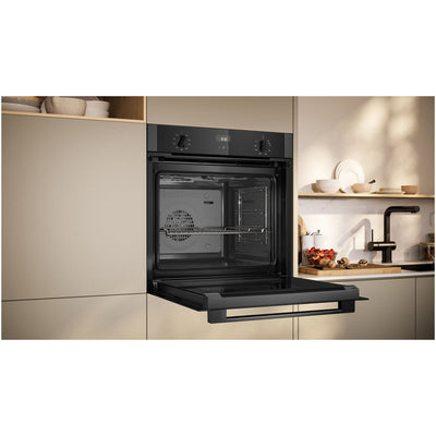 Neff B1ACE4AG3B N50 60cm Built in Electric Single Oven Graphite Grey