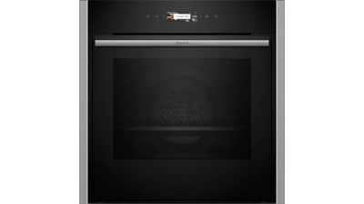 Neff B54CR31N0B N70 Slide and Hide Built-In Electric Single Oven Stainless Steel