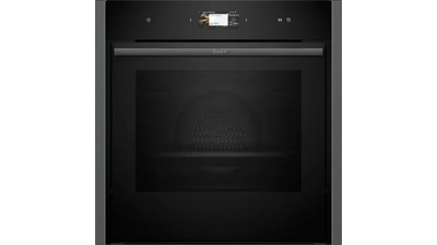 Neff B64FS31G0B N90 Slide and Hide Built-In Electric Single Oven Graphite