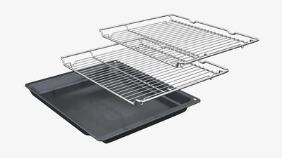 Neff B64VS71G0B N90 Slide and Hide Built-In Electric Single Oven Graphite