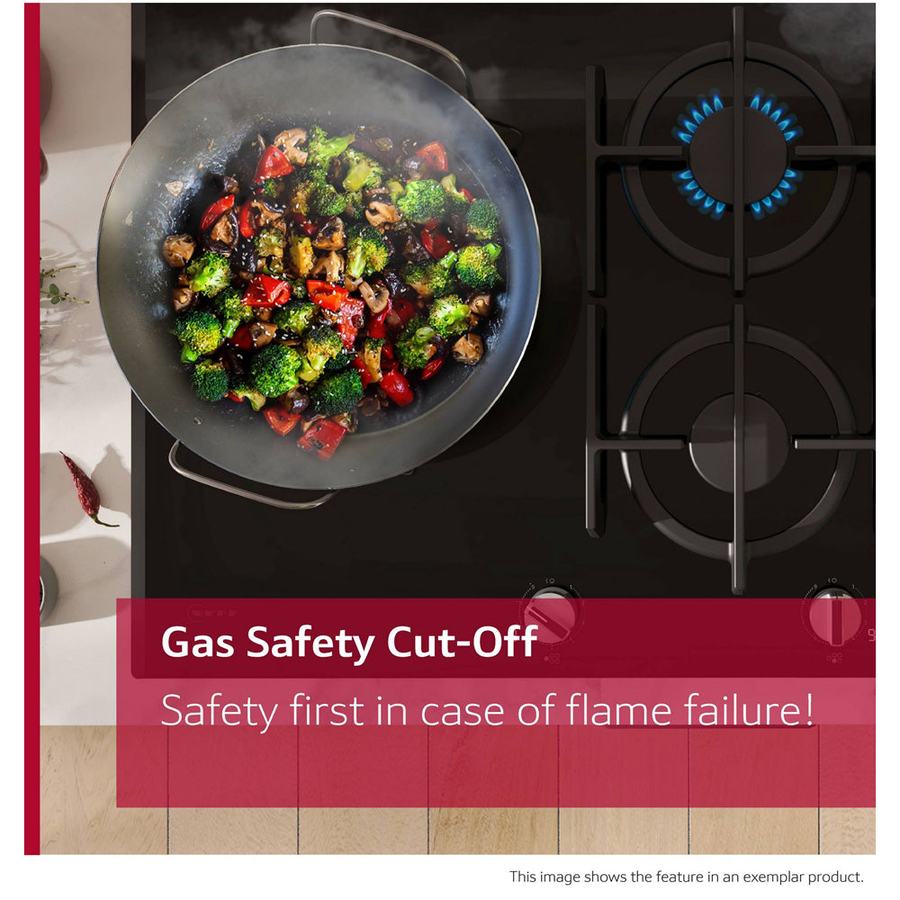 Neff T26GKH8N0 N50 60cm Stainless Steel Gas Hob