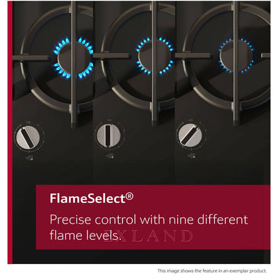 Neff T29CIR8N0 N70 Flame Select 90cm Stainless Steel Gas Hob
