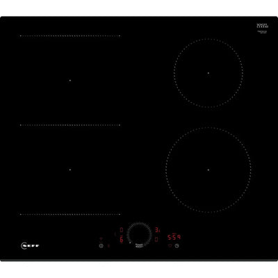 Neff T56FHS1L0KIT N70 60cm CombiZone Induction Hob with Pan Set Black