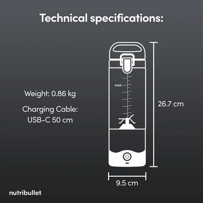 Nutribullet McLaren F1 Team Edition Portable Blender 2777 – Grey