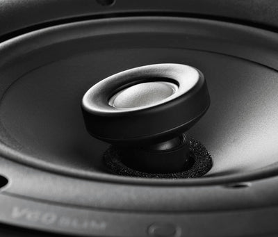 Polk V60 Slim Vanishing In-Ceiling Single Speaker with 6.5Inch Driver