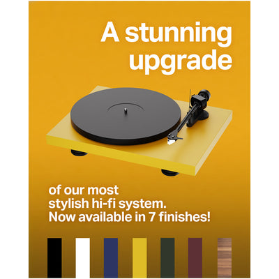 Pro-Ject Colourful Audio System 2 with Debut EVO 2 Turntable MaiA S3 Amplifier and Speaker Box 5 S2 Speakers - Satin Fir Green
