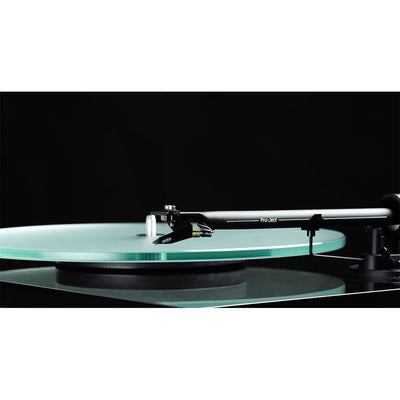 Pro-Ject T1 EVO Phono Turntable and Ruark MR1 MK3 Active Bluetooth Speakers with Built-in MM Phono Preamp Black