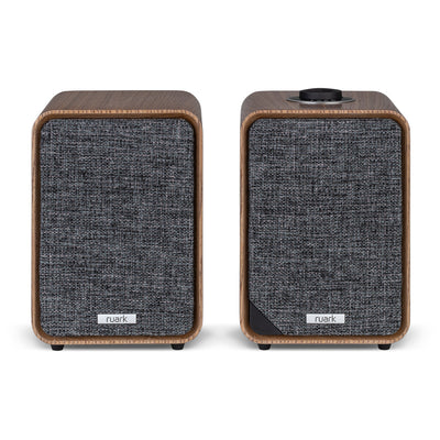 Pro-Ject T1 EVO Phono Turntable with Ruark MR1 MK3 Active Bluetooth Speakers & RS1 Subwoofer Walnut
