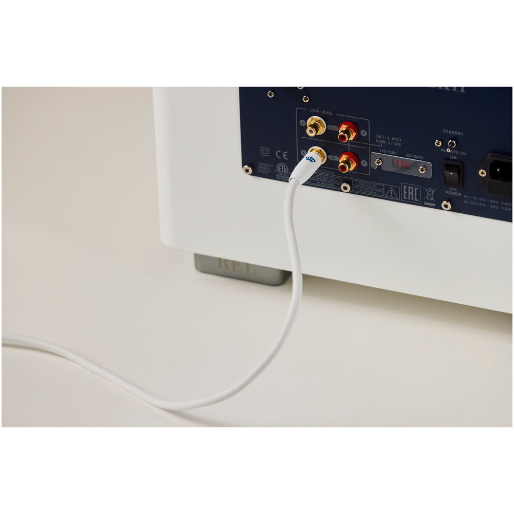 REL Commander .1/LFE 5 Metre Subwoofer Cable White