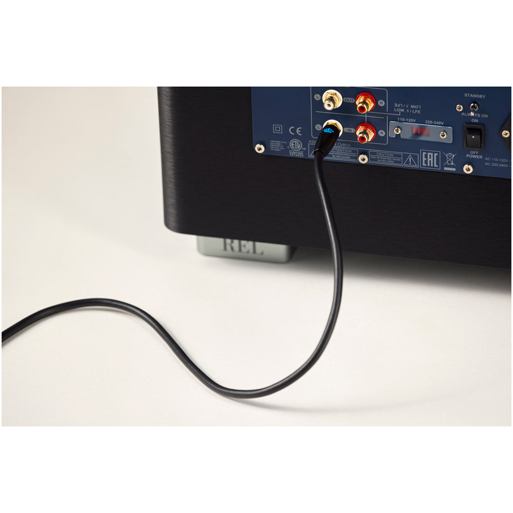 REL Commander .1/LFE 8 Metre Subwoofer Cable Black