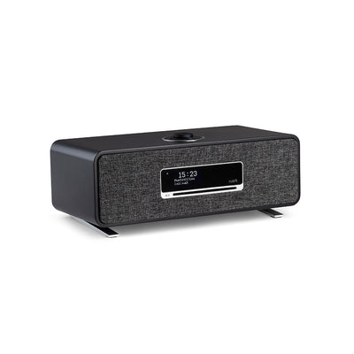 Roberts Stylus Luxe Direct Drive Turntable and Ruark R3s Music System Charcoal HiFi Package