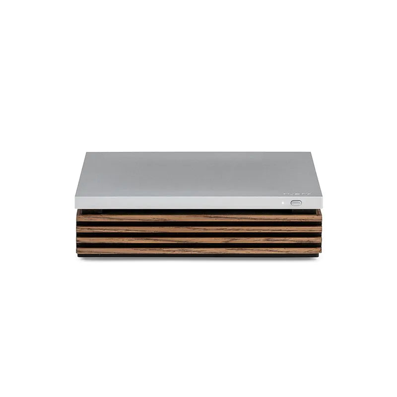 Ruark R410 Music System Grey with R-CD100 CD Player & Audio Technica AT-LP70XBT Automatic Wireless BT Turntable Silver