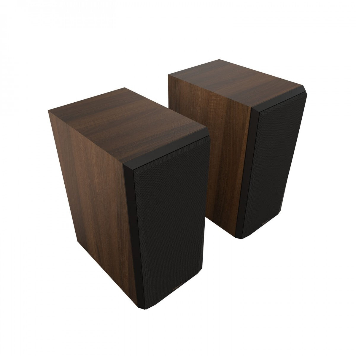 Ruark R610 Music Console with Klipsch RP-600M II Bookshelf Speakers Pair HiFi Package Walnut