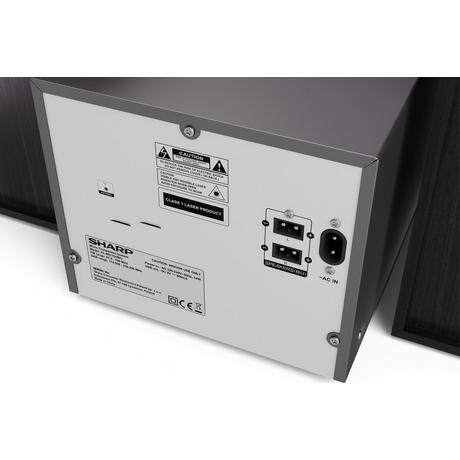 Sharp XL-B517DBK Wireless HiFi Micro System DAB+ Bluetooth Black