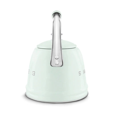 Smeg WKF01PG Retro 50s Style Whistling Hob Kettle Pastel Green