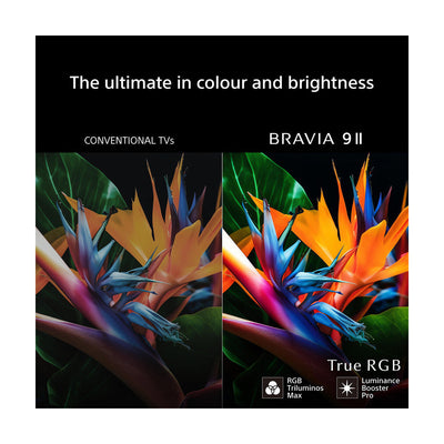 Sony BRAVIA 9 II K115XR95M2B 115 Inch True RGB LED 4K Ultra HD HDR Smart Google TV 2026