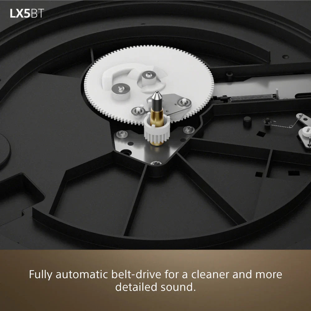 Sony PSLX5BT Fully Automatic Bluetooth Turntable With Ruark MR1 MK3 Active Bluetooth Speakers Pair Hi-Fi Package
