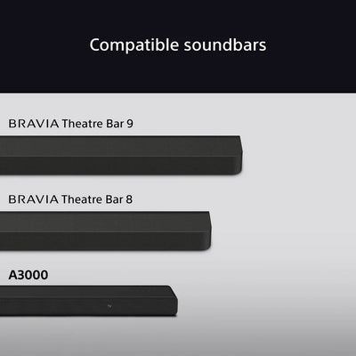 Sony SA-RS8 BRAVIA Theatre Rear 8 Wireless Rear Speakers Pair Black
