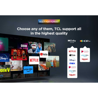 TCL 50P7K-UK 50 Inch P7K 4K QLED Ultra HD HDR Direct LED Smart Google TV