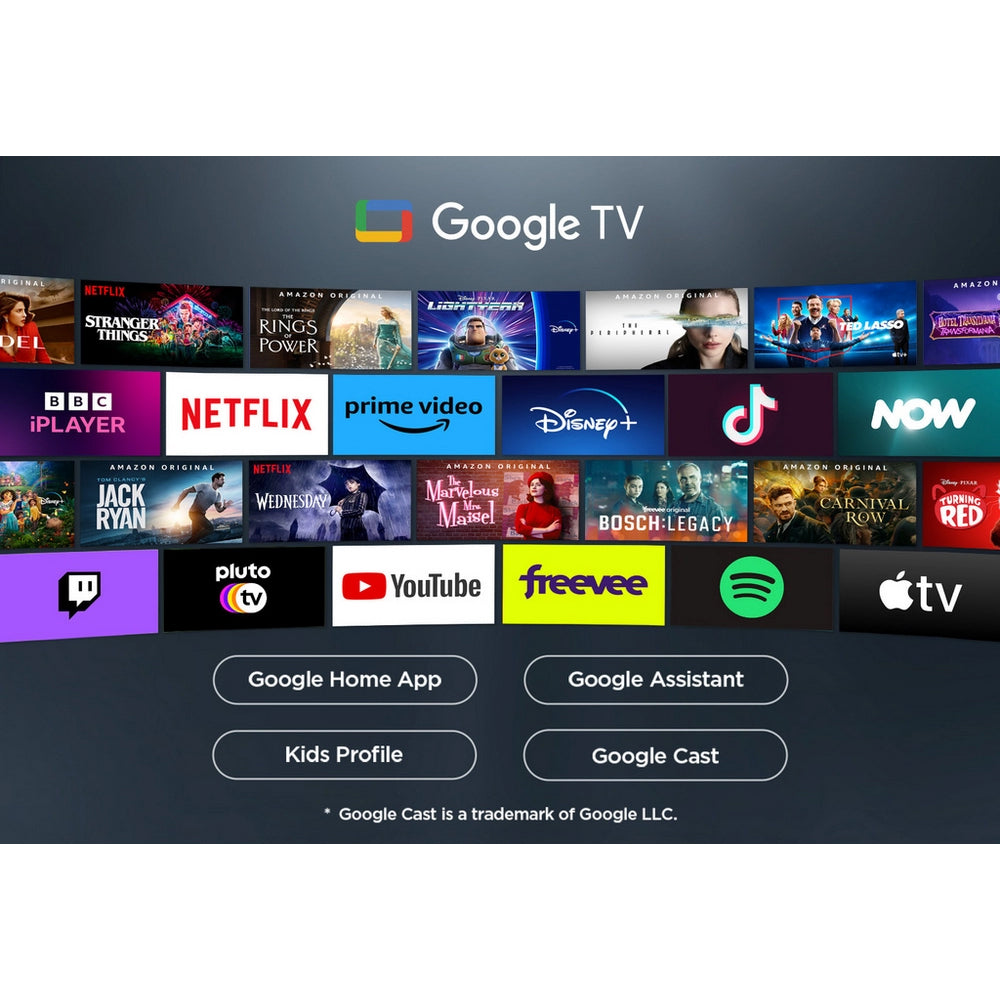 TCL 55V6C-UK 55 Inch V6C 4K Ultra HD HDR Direct LED Smart Google TV