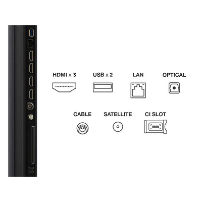 TCL 75C6KS-UK 75 Inch C6KS Premium 4K Ultra HD HDR QD-Mini LED Smart TV