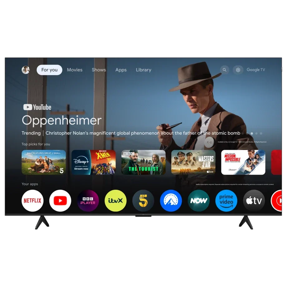 TCL 85P7K-UK 85 Inch P7K 4K QLED Ultra HD HDR Direct LED Smart Google TV